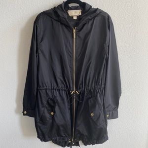 Michael Kors Black Satin Jacket Sz Small